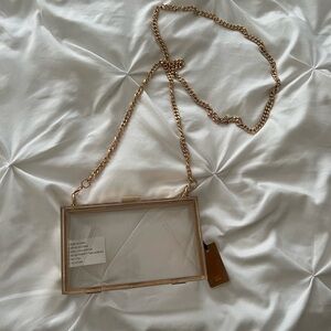 Clear Acrylic Crossbody Bag